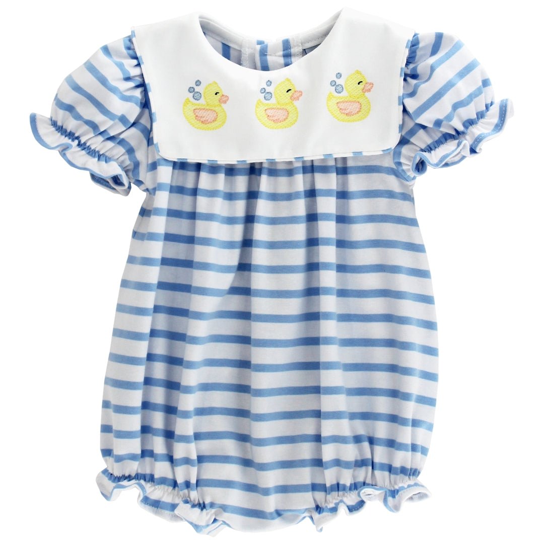 Ducky Days - Girls Knit Infant Bubble